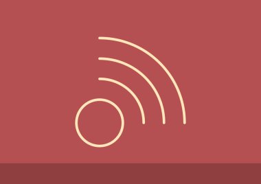 Kablosuz dalgalar web simgesi