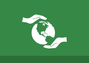 Dünya eller web simgesi