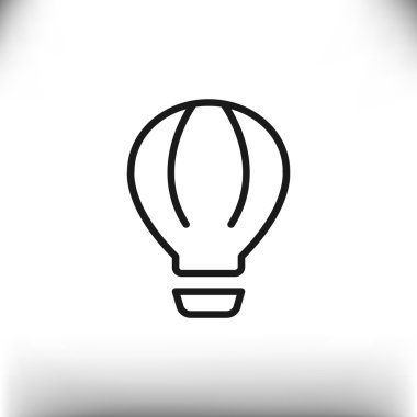 Balon aerostat web simgesi