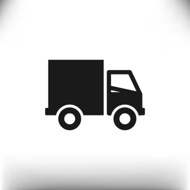 Basit kamyon web simgesi