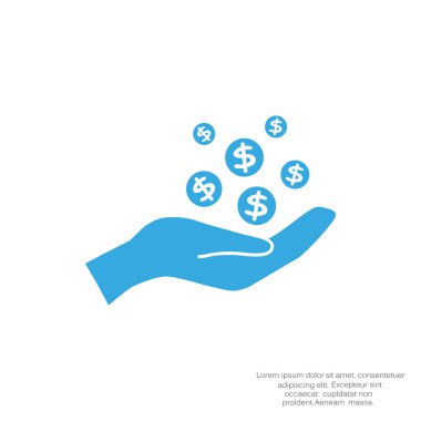 İnsan eline düşen paraları