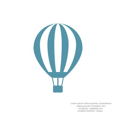 Balon aerostat web simgesi