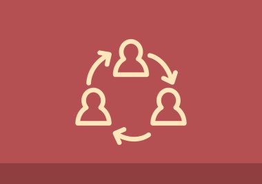 Yuvarlak iletişim sembolü