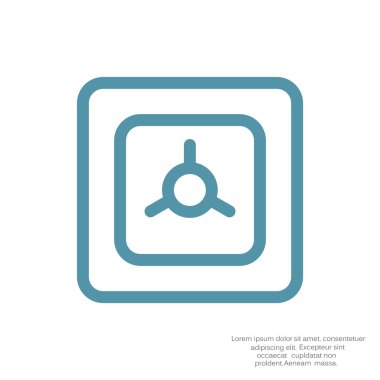 Basit güvenli para tasarrufu kavramı