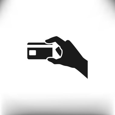 El ele tutuşan kredi kartı