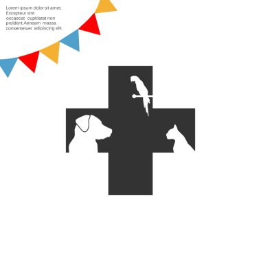 Evcil hayvanlar siluetleri ile kayıt