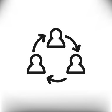 Yuvarlak iletişim sembolü