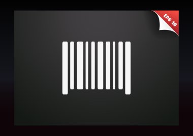 Basit barkod web simgesi