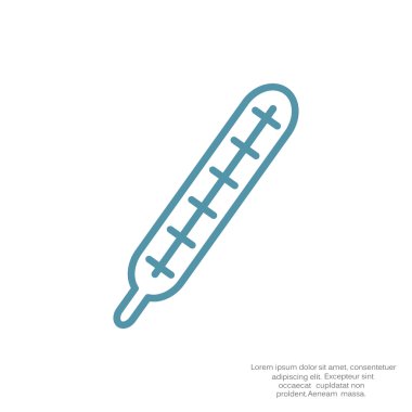 medikal termometre web simgesi