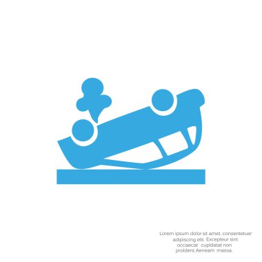 Kırık araba web simgesi