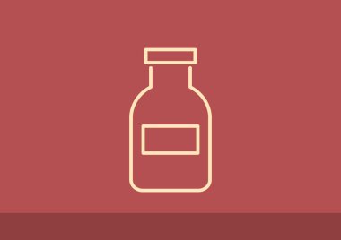 Tıp şişe web simgesi