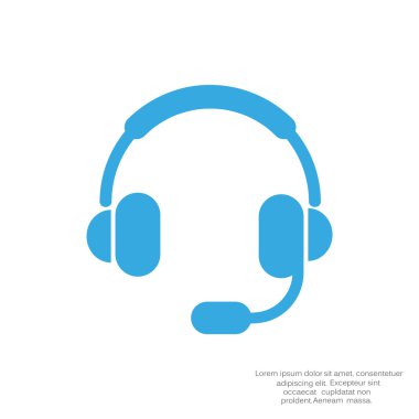 Kulaklık garniture web simgesi