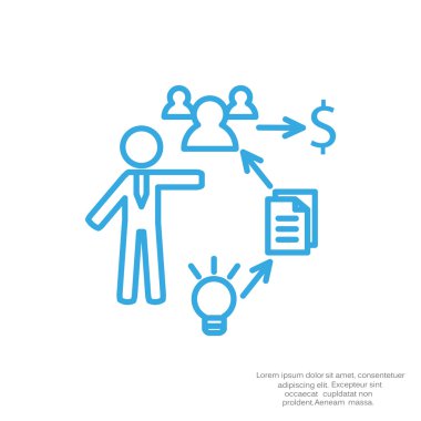 İş basit web simgesi