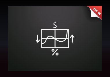 İş ile grafik simgesini simgeleri