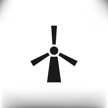 Rüzgar jeneratör web simgesi