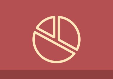 Yuvarlak Infographic web simgesi