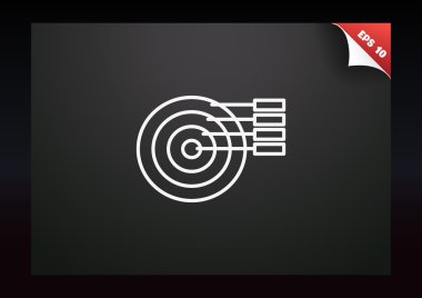 Yuvarlak Infographic web simgesi
