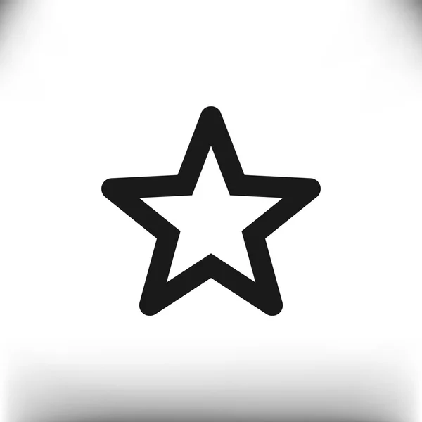 简单的明星 web 图标 — 图库矢量图片