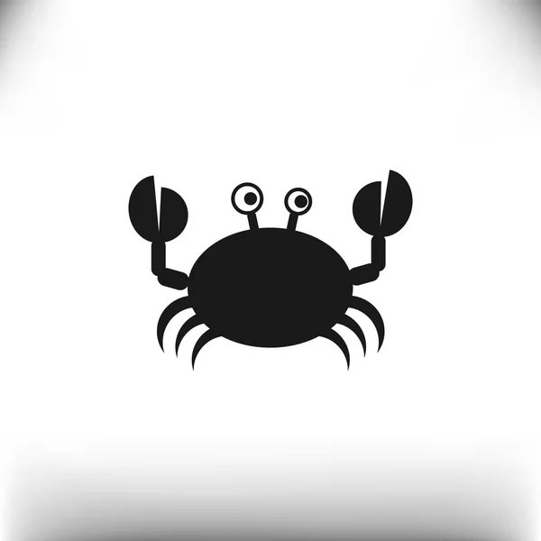 Crab web icon — Stock Vector