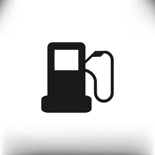 Autorefuelling eenvoudige web pictogram — Stockvector