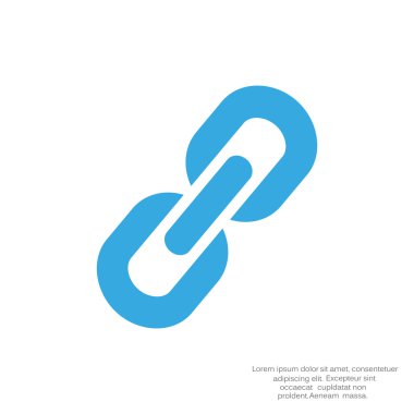 Basit zincir web simgesi