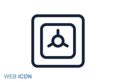 Basit güvenli para tasarrufu kavramı