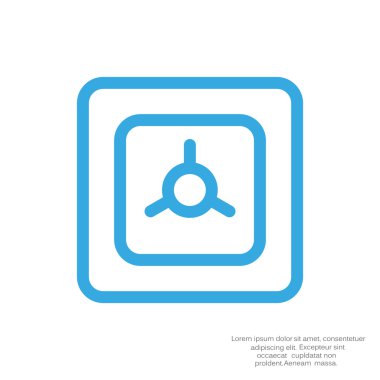 Basit güvenli para tasarrufu kavramı