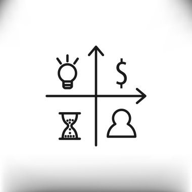 İş basit web simgesi