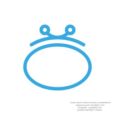 Basit cüzdan web simgesi