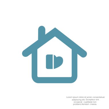 Ev basit web simgesi