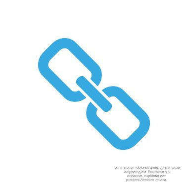 Basit zincir web simgesi