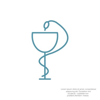 Yılan ve Kupası eczane simgesiyle