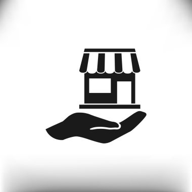 Evde el basit simgesi