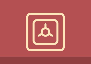 Basit güvenli para tasarrufu kavramı