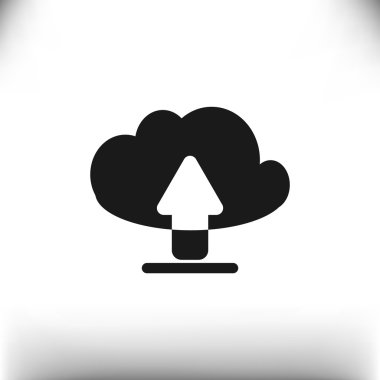 Bulut dosya karşıya yükleme simgesi