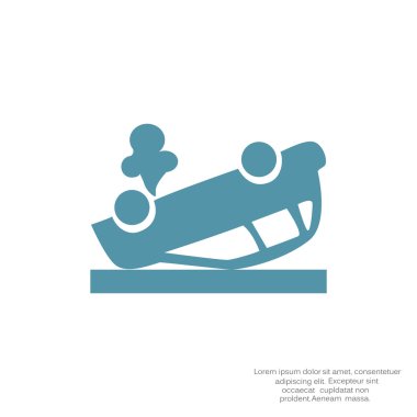 Kırık araba web simgesi