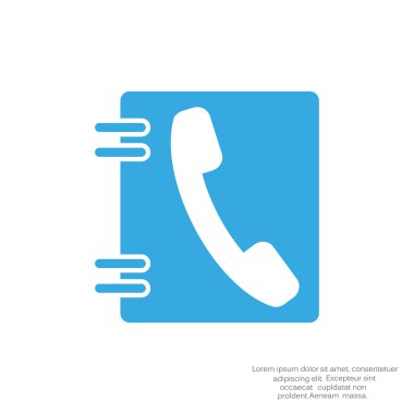 Telefon kişiler web simgesi