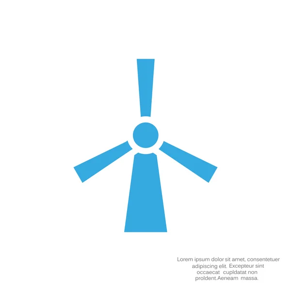 风力发电机 web 图标 — 图库矢量图片