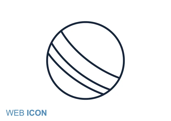 Beachball Web-Ikone — Stockvektor