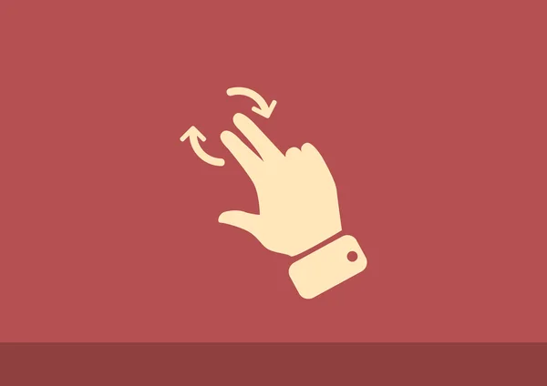 Touch scherm web-pictogram — Stockvector