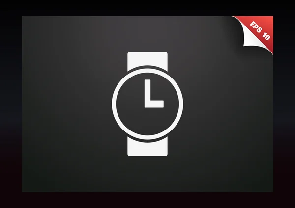 Reloj reloj simple — Vector de stock