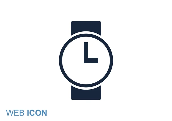 Simple watch clock — Stock Vector