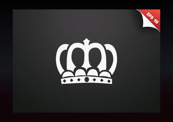 Crown icon, vip concept — Stock Vector