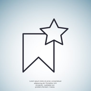 Yıldız etiket web simgesi