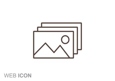 Manzara resim web simgesi