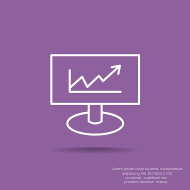 Grafik web simgesi ile izlemek