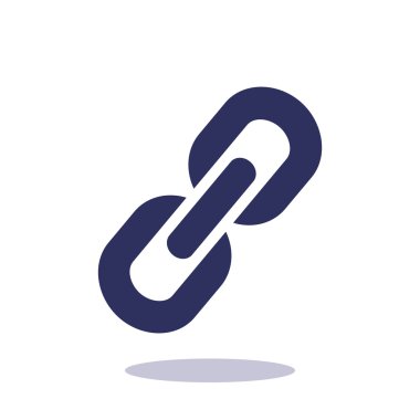 Basit zincir web simgesi