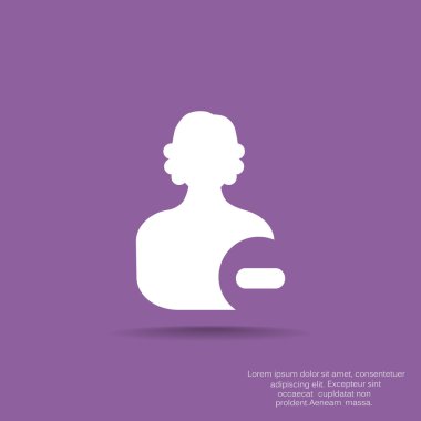 Web simgesi arkadaş Kartviziti sil