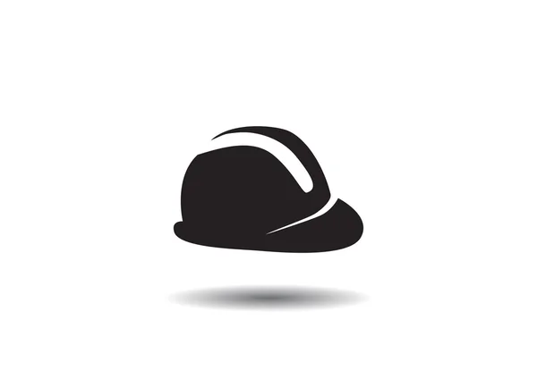 Icono web casco seguro — Vector de stock