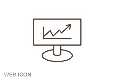 Grafik web simgesi ile izlemek